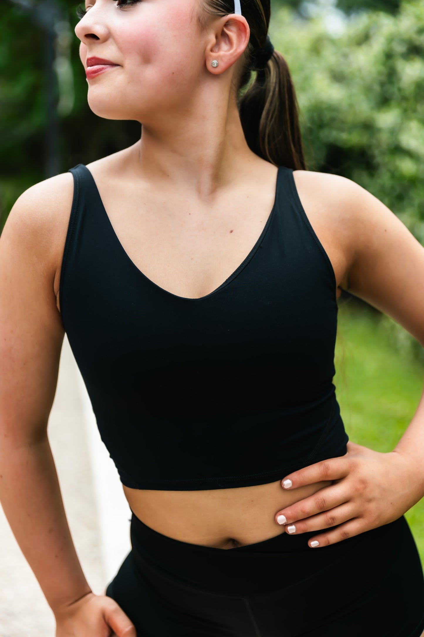 LONG LINE SUPPORT TANK TOP