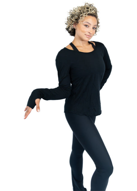 DROP SHOULDER TOP