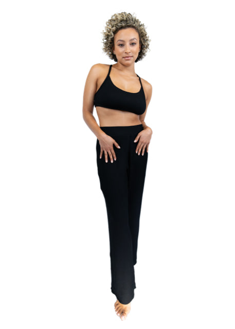 RIB KNIT BRA TOP