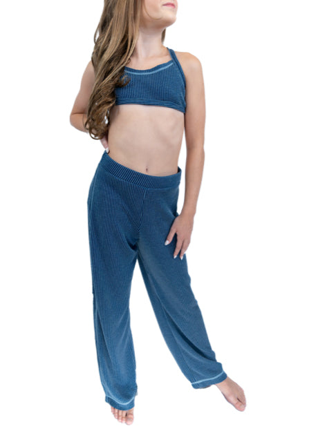 RIB KNIT BRA TOP