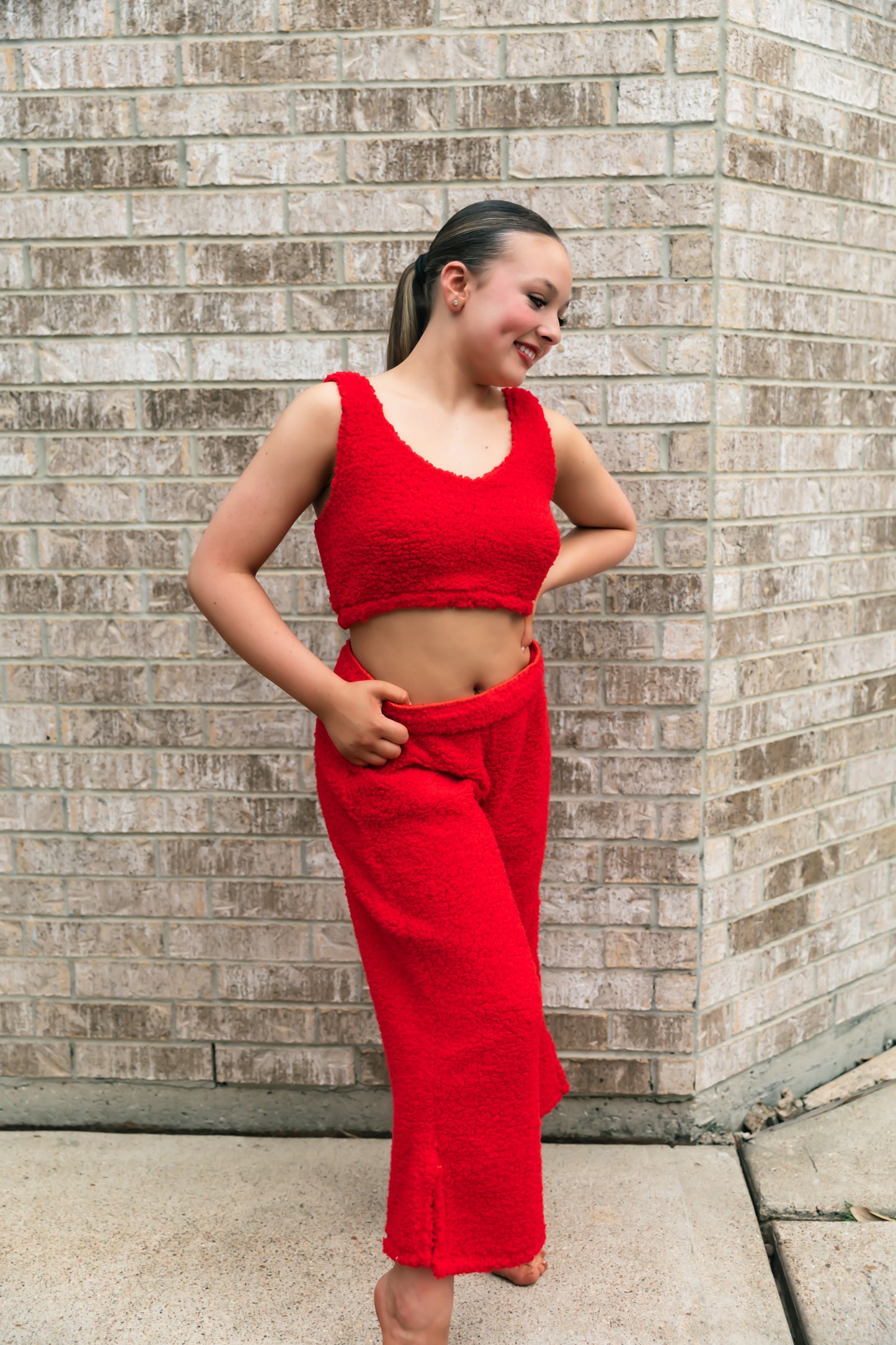 SHERPA 3/4 CROP PANT