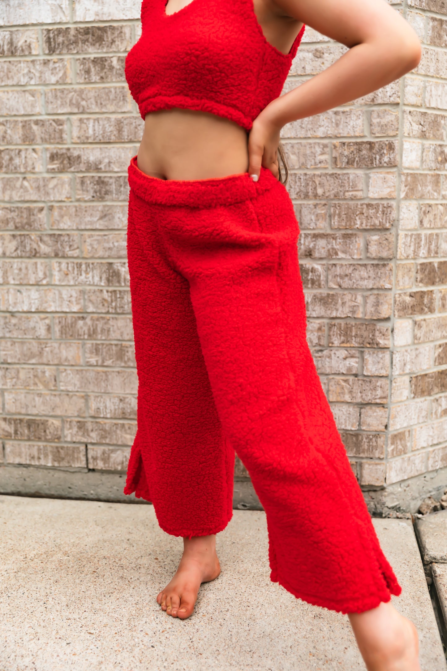 SHERPA 3/4 CROP PANT