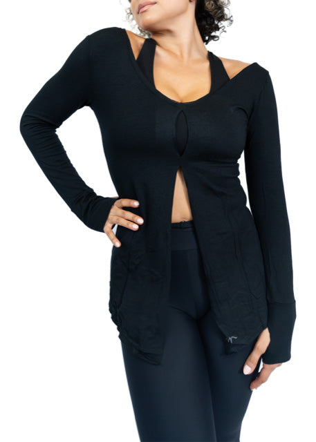 SPLIT BACK TOP