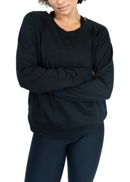 ON SALE  LONG SLEEVE SOFT RIBBED TOP